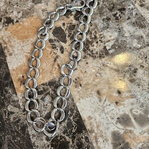 Silver Link Chain Necklace - Women Jewelry